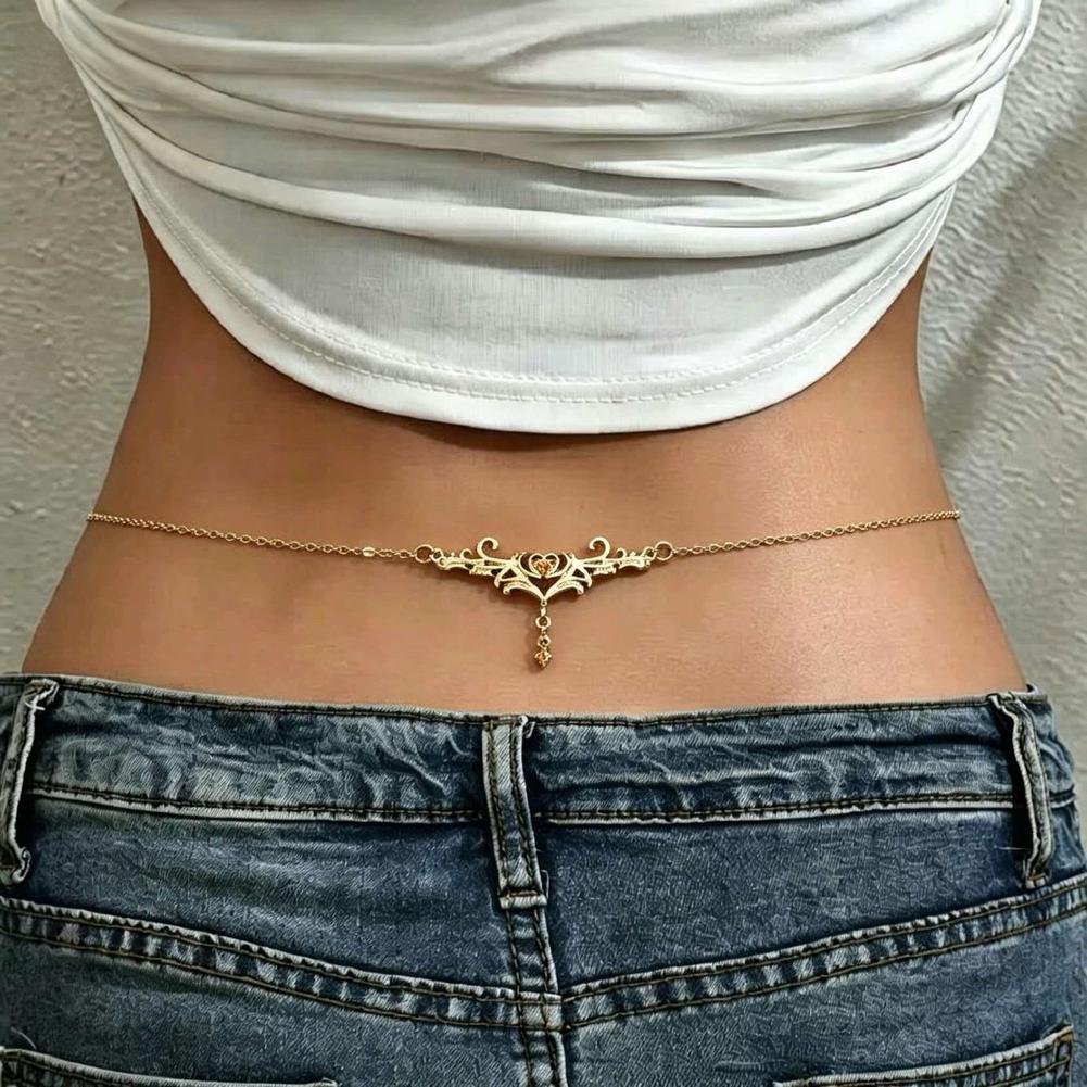 Body Jewelry Waist Chains - Damesmode Tailleketting Elegant en Sexy Zirkoon