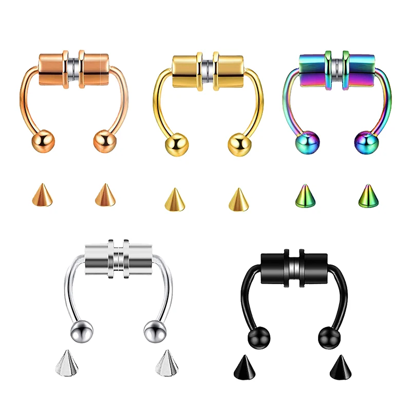 Body Jewelry Septum - Nep piercing neusring hoepel septum non-piercing