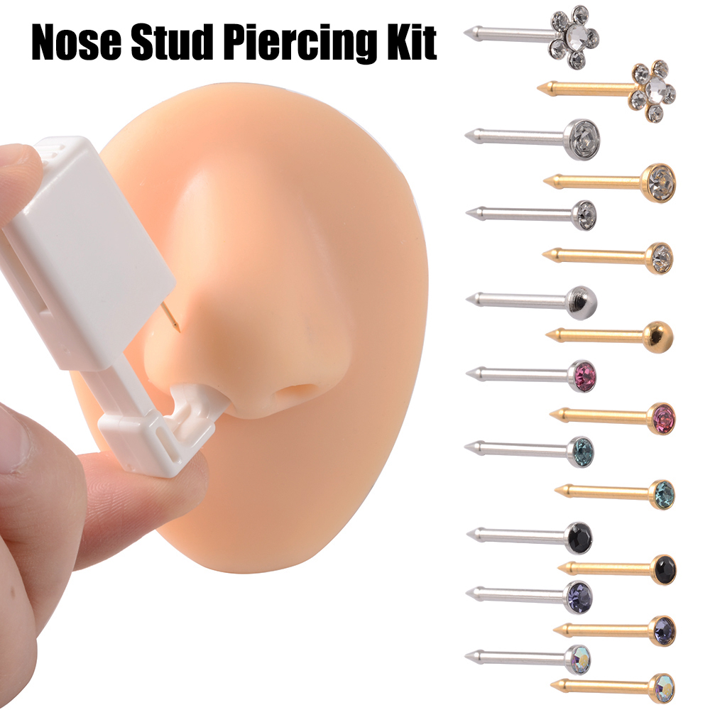Body Jewelry Factory - Wegwerp Steriele Piercing Unit voor Neusknopjes,