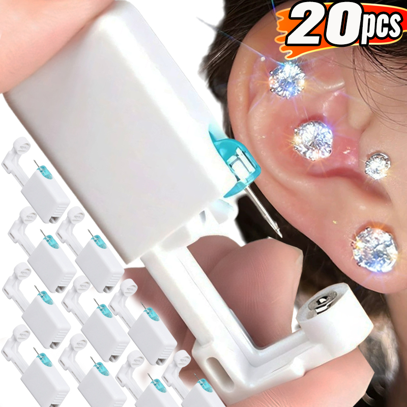 Body Jewelry Factory - Wegwerp Veiligheid Oor Piercing Gun Kit