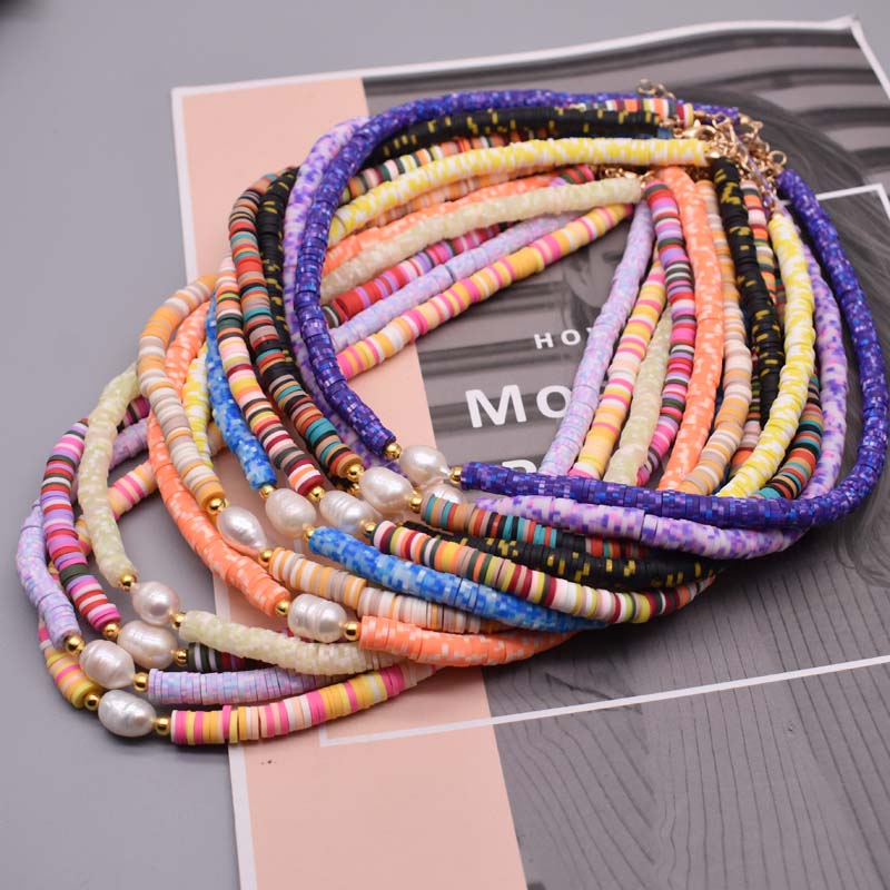 Body Jewelry Beach - Nieuwe Boho Natuurlijke Zoetwater Parel Ketting