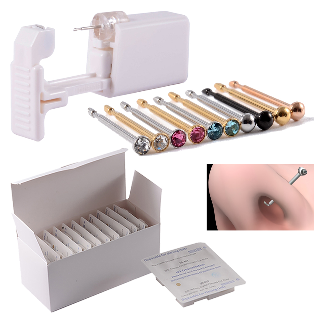 Body Jewelry Factory - 24 stks/doos Wegwerp Veilige Steriele Piercing