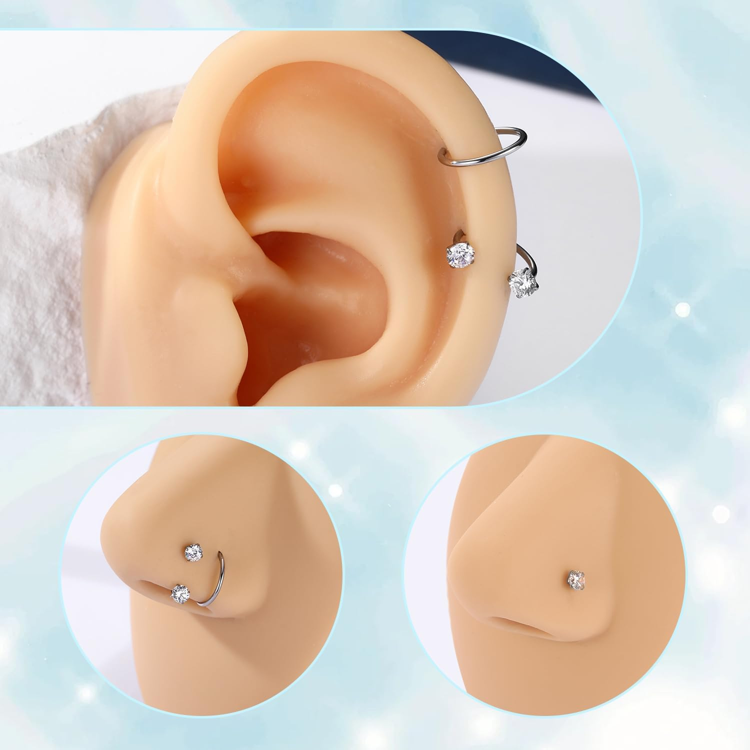 Hoefijzer G23 Titanium Neusrin - Rook Curved Barbell recensie en prijs