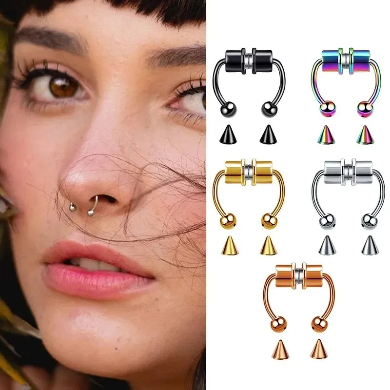 1/2/3 stuks nep magnetische ne - Body Jewelry Septum recensie en prijs