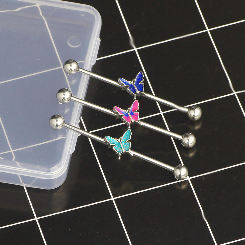 Groothandel 3 kleuren vlinder  - Body Jewelry Factory recensie en prijs