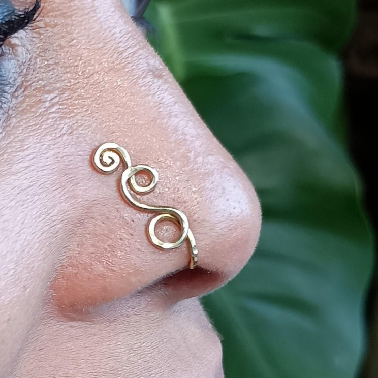 Faux Piercing Ring 14K Gold Fi - Body Jewelry Septum recensie en prijs
