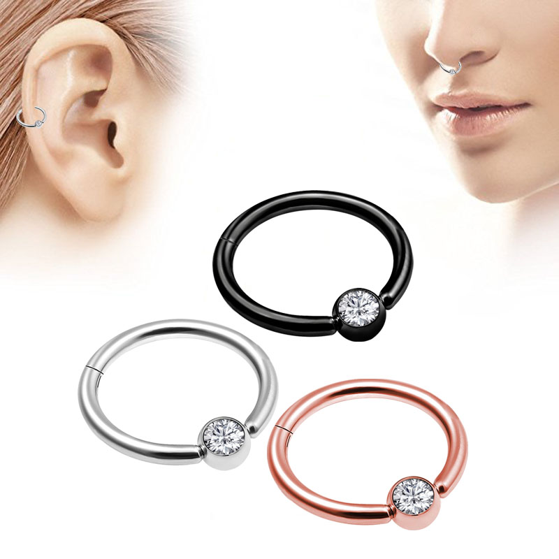 1PC Punk Stijl Neusring Clicke - Body Jewelry Septum recensie en prijs