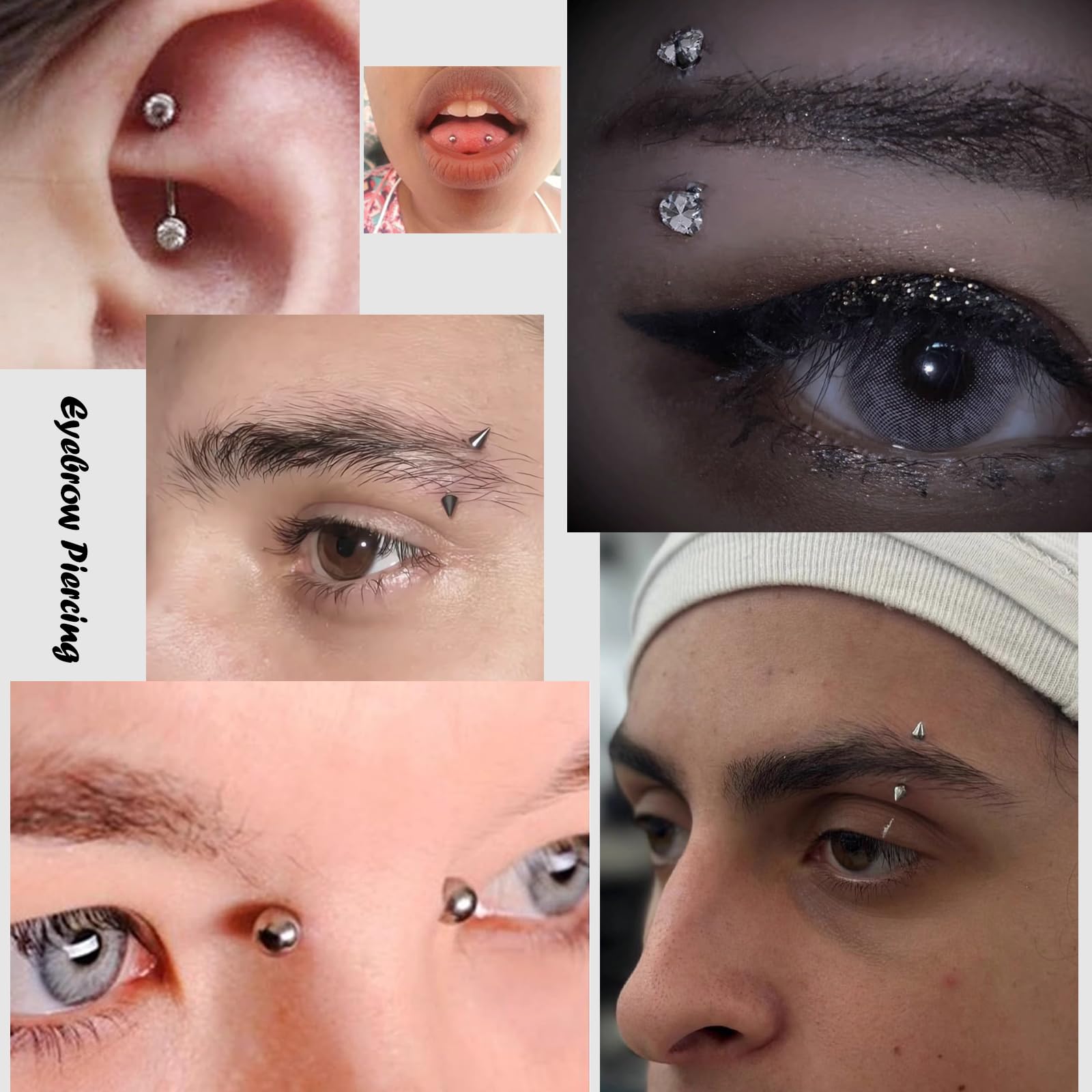 24pcs 16G wenkbrauw ring oor t - Rook Curved Barbell recensie en prijs
