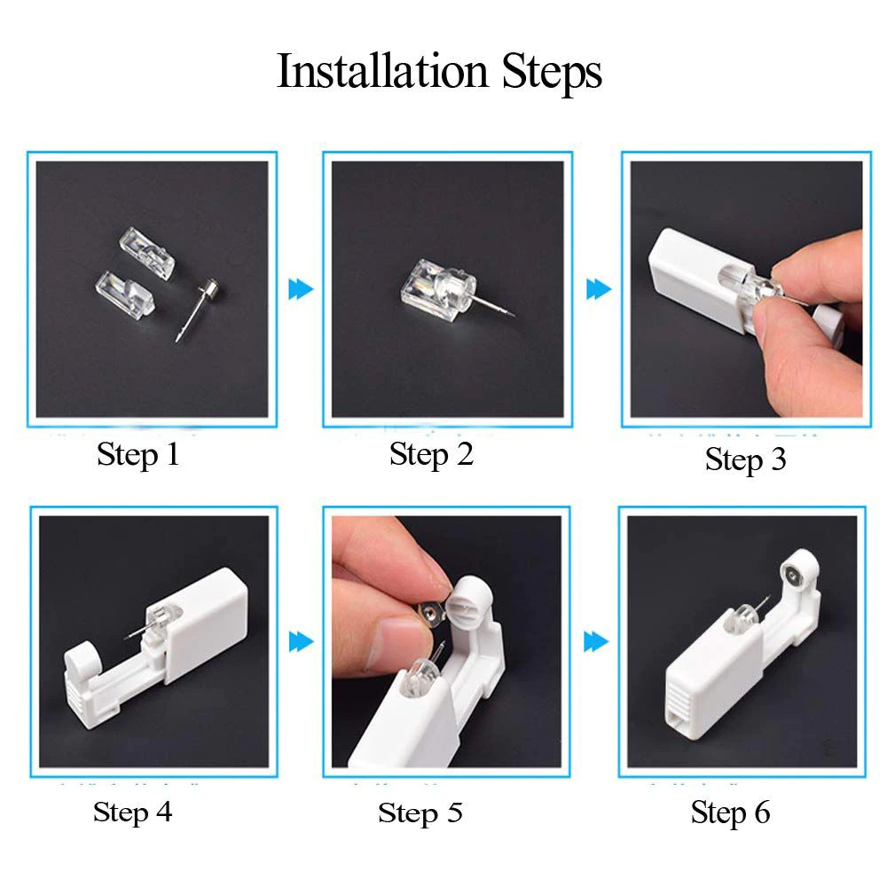 1-20 stks/set Oor Piercing Gun - Body Jewelry Factory recensie en prijs