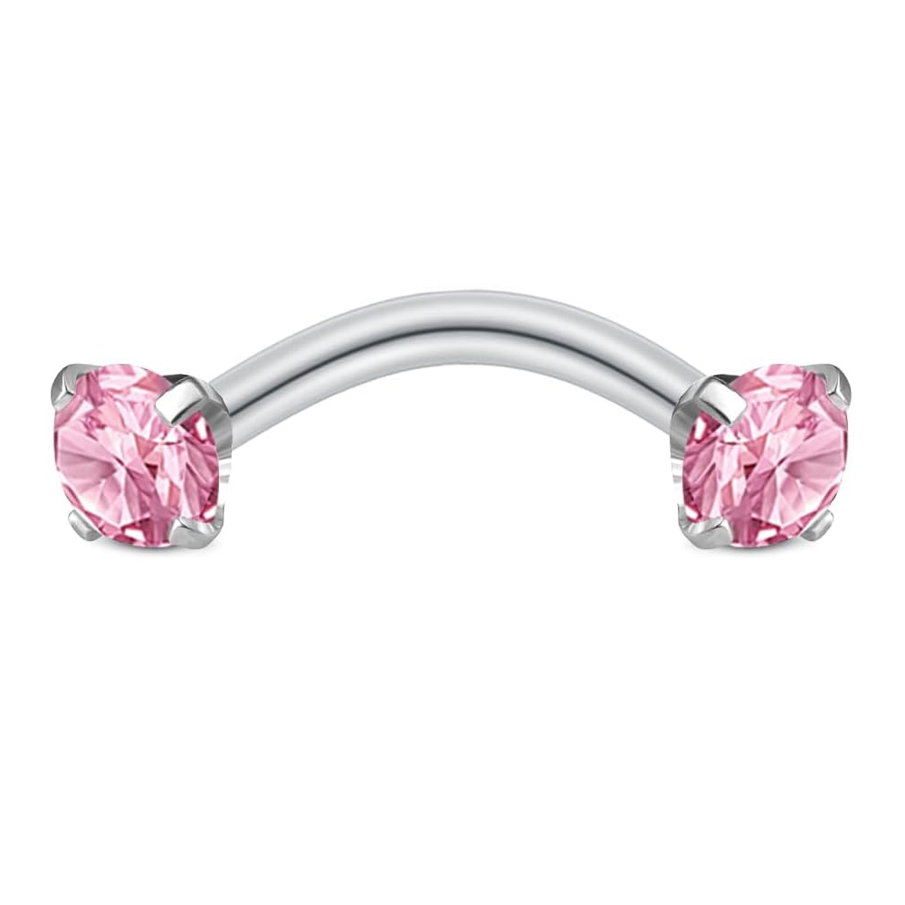 Rook oorbellen voor vrouwen, r - Rook Curved Barbell recensie en prijs