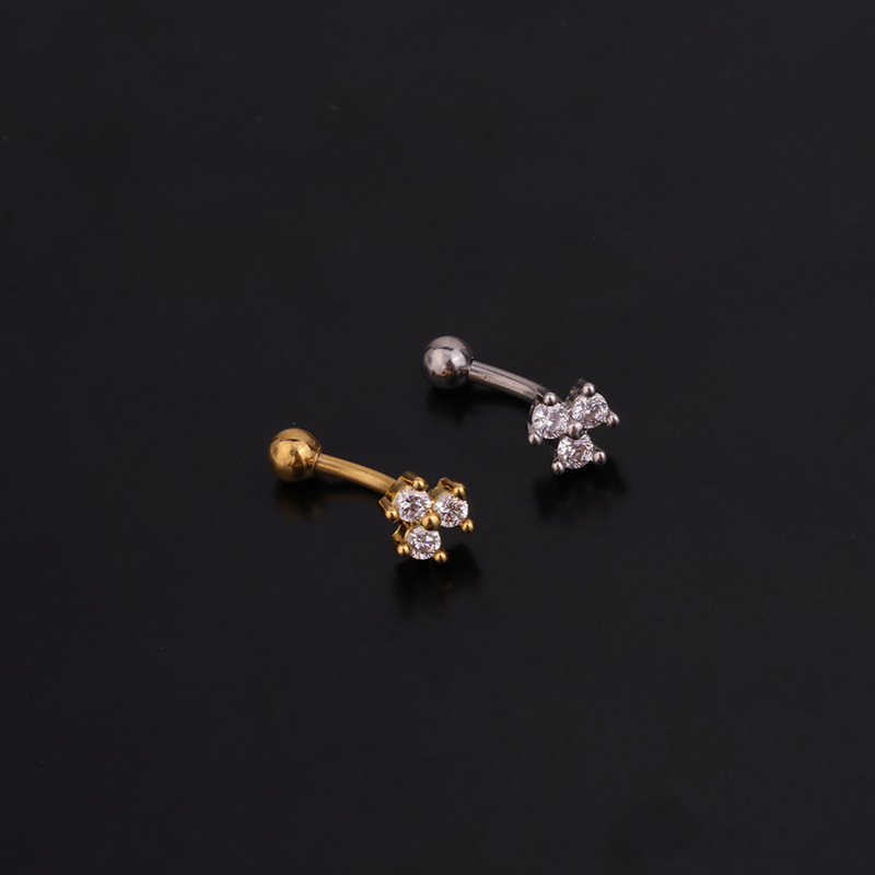 1Pc 1.2x8mm Wenkbrauw Daith Kn - Rook Curved Barbell recensie en prijs