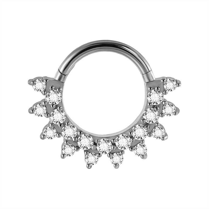 31BB kristallen neus oorkraakb - Body Jewelry Septum recensie en prijs