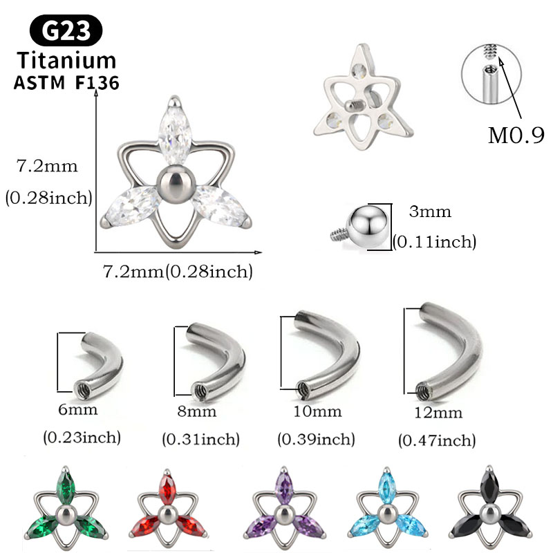 NORYAN ASTM F136 Titanium Trin - Rook Curved Barbell recensie en prijs