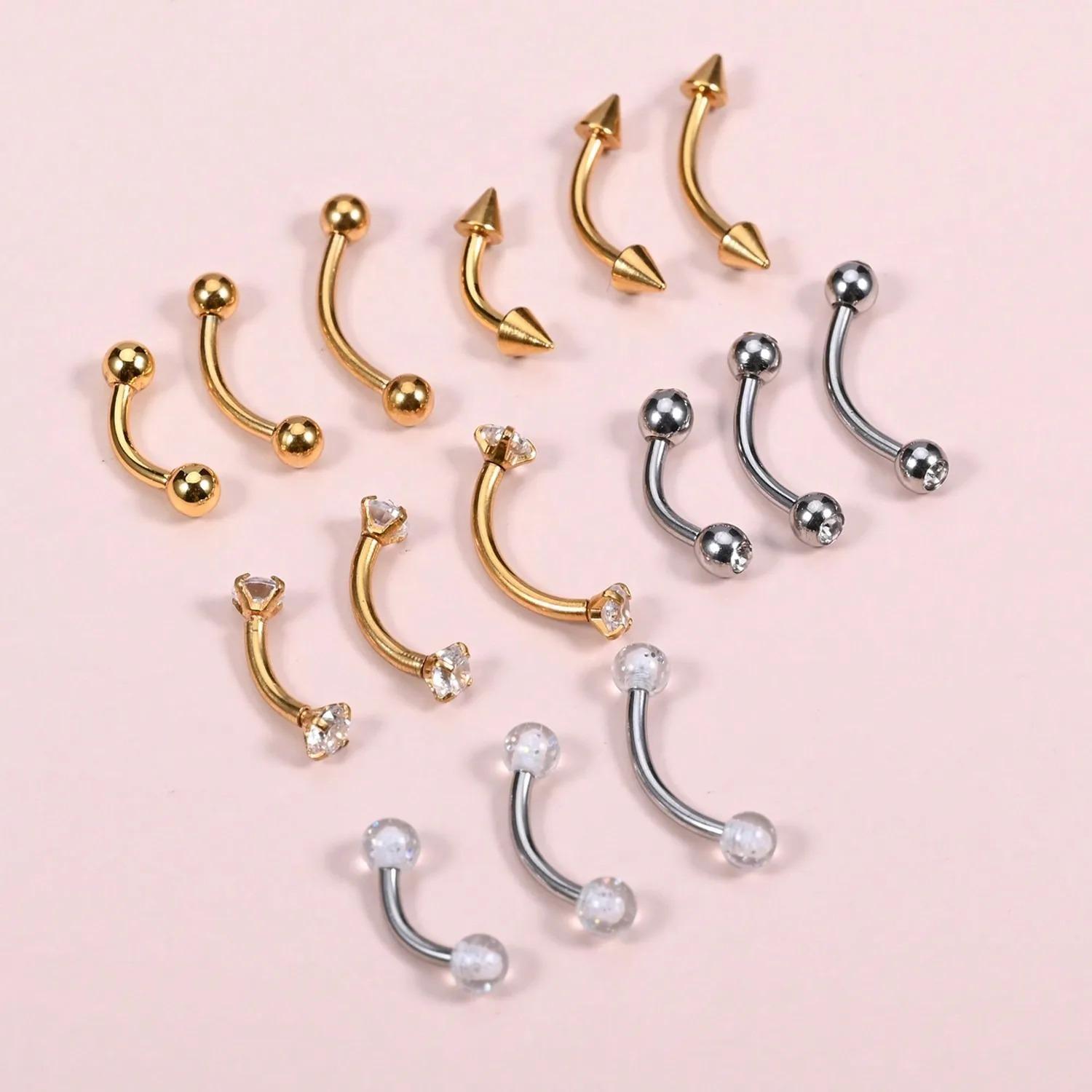 15 stuks 16g Rook Piercing Sie - Rook Curved Barbell recensie en prijs