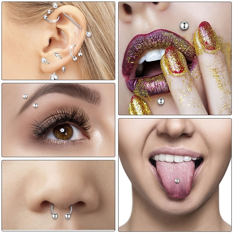 41 stks Body Piercing Tool Kit - Body Jewelry Septum recensie en prijs