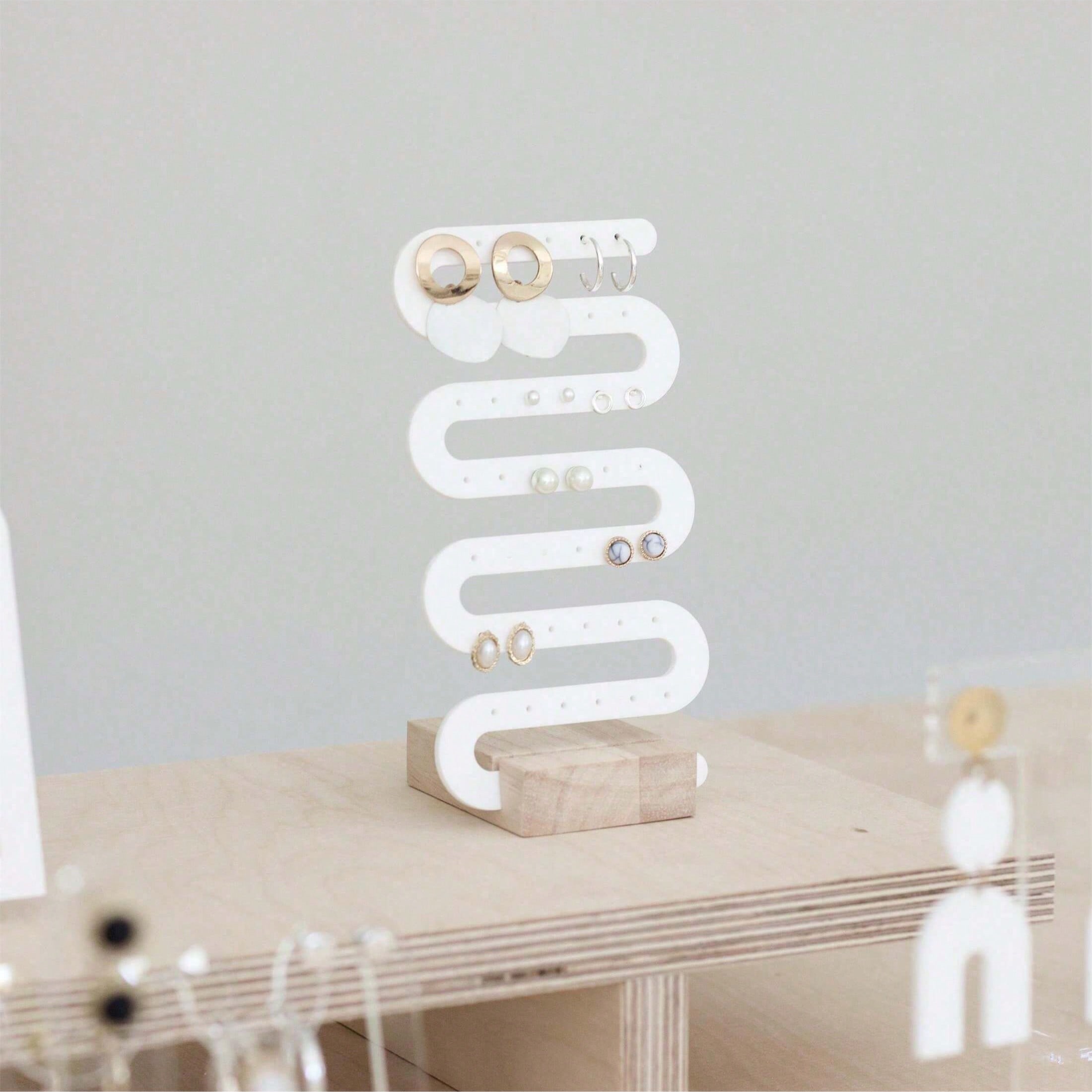 Artistieke spiraalvormige acry - Body Jewelry Websites recensie en prijs