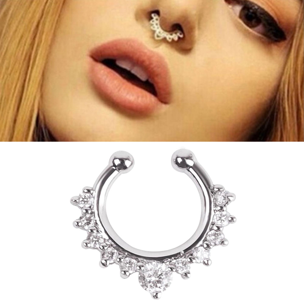 Zirkonia Kristal Legering Zilv - Body Jewelry Septum recensie en prijs