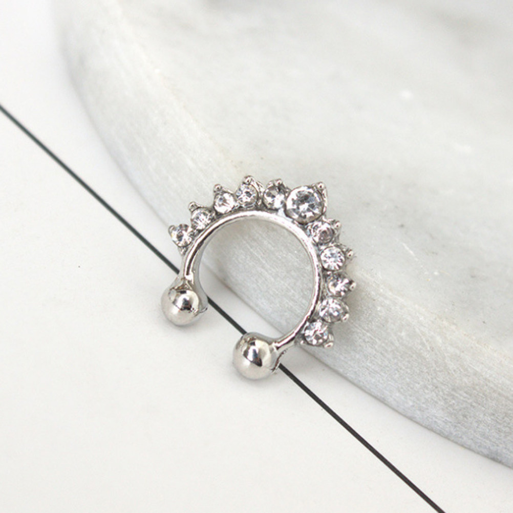 Zirkonia Kristal Legering Zilv - Body Jewelry Septum recensie en prijs