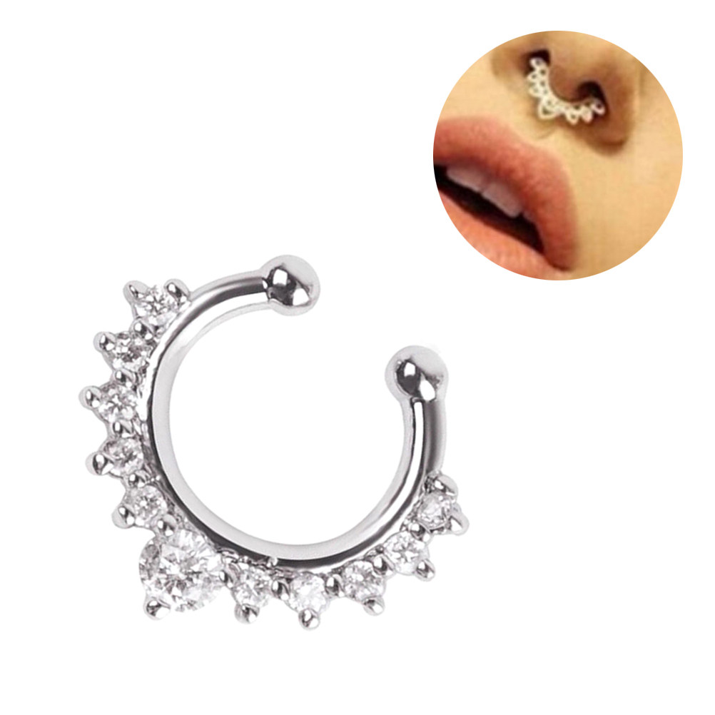 Zirkonia Kristal Legering Zilv - Body Jewelry Septum recensie en prijs