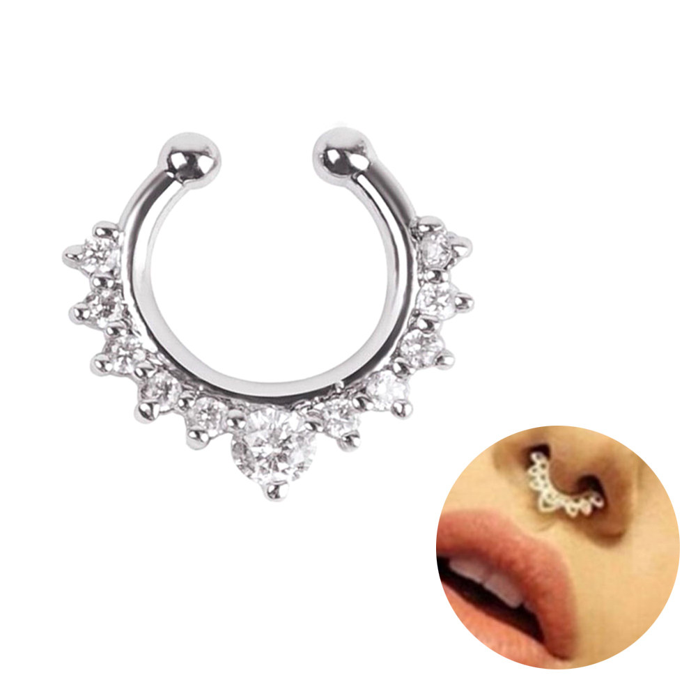 Zirkonia Kristal Legering Zilv - Body Jewelry Septum recensie en prijs
