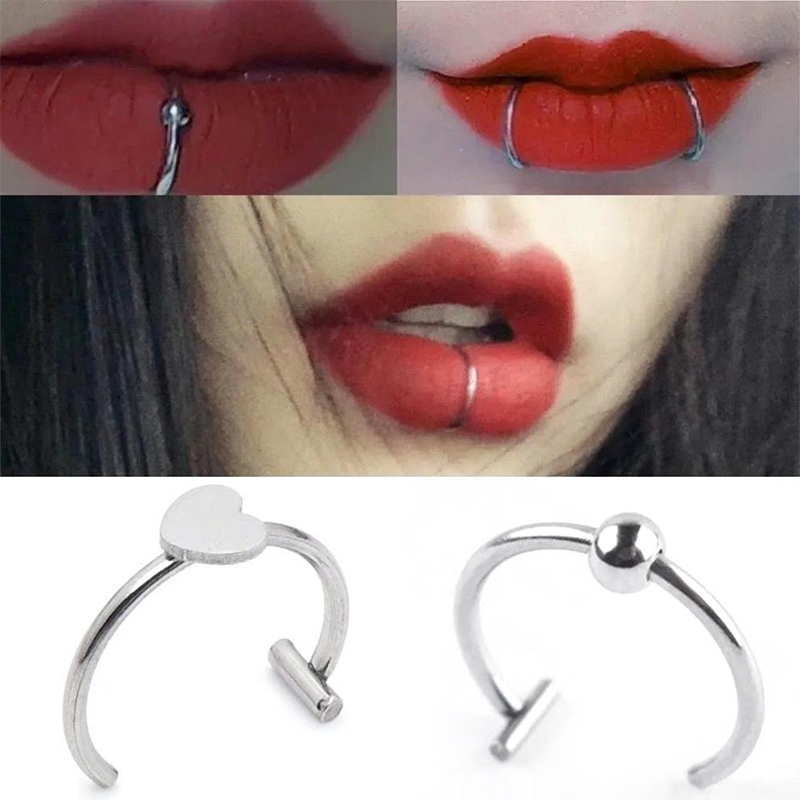 1Pc Rvs Nep Neusring Hoepel Se - Body Jewelry Septum recensie en prijs