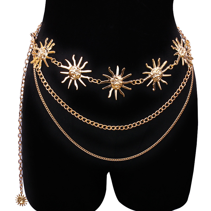 Chunky Multilayer Punk Gothic  - Body Jewelry Waist Chains recensie en prijs
