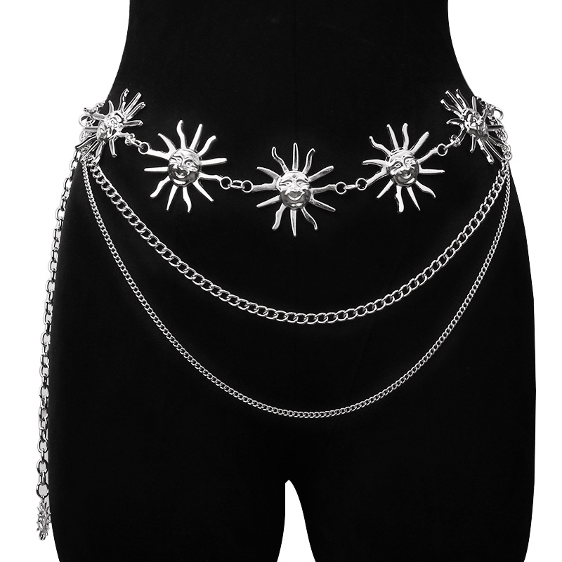 Chunky Multilayer Punk Gothic  - Body Jewelry Waist Chains recensie en prijs