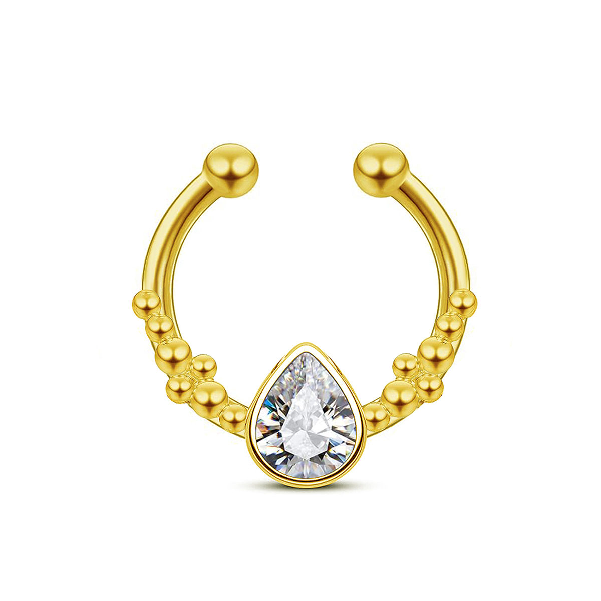 Roestvrijstalen Hoefijzer Wate - Body Jewelry Septum recensie en prijs
