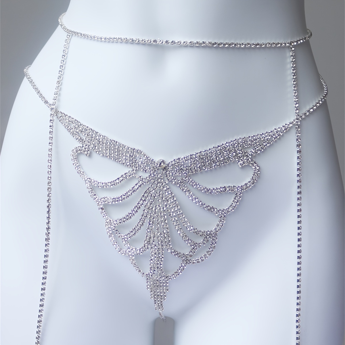 Meerlaagse Strass Sprankelende - Body Jewelry Waist Chains recensie en prijs