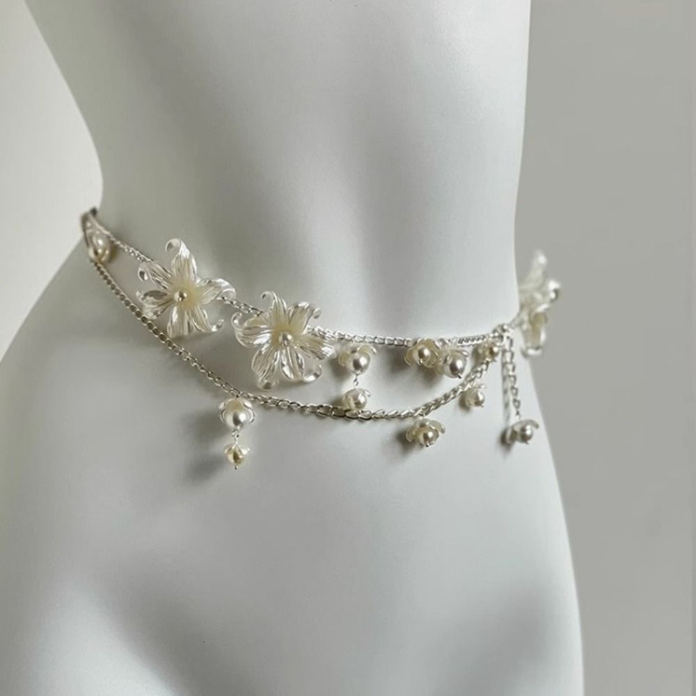 Mode Elegante Parel Taille Ket - Body Jewelry Waist Chains recensie en prijs