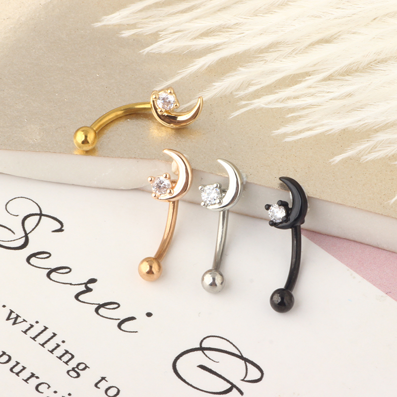 16G Rvs Rook Daith Oorbellen v - Rook Curved Barbell recensie en prijs