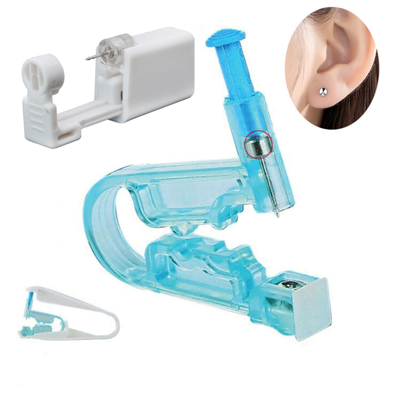 Wegwerp blauwe oorpiercing pis - Body Jewelry Factory recensie en prijs