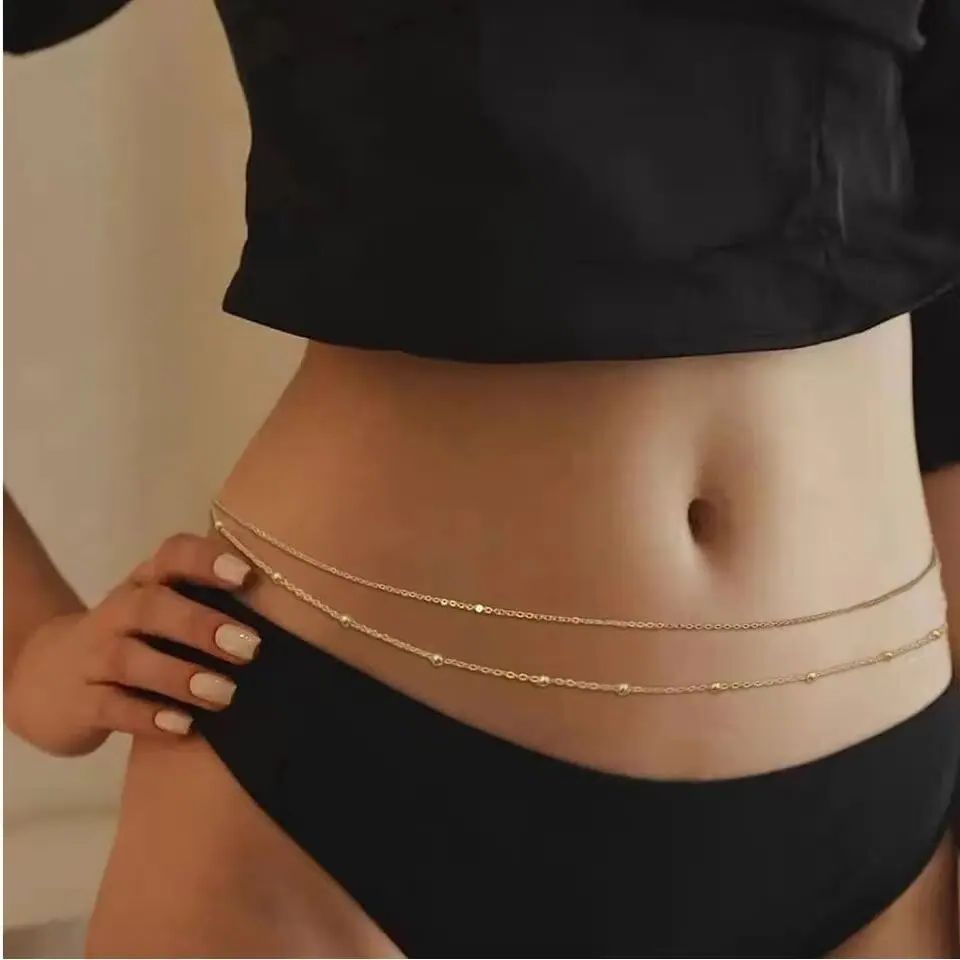 HipHop Dubbele Lagen Buikketti - Body Jewelry Waist Chains recensie en prijs