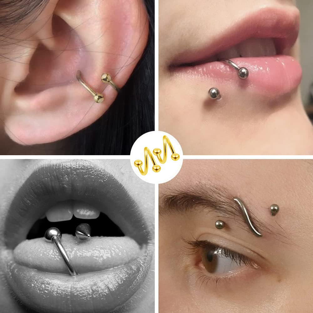 Dames Spiraal Oorbellen Pierci - Body Jewelry Septum recensie en prijs