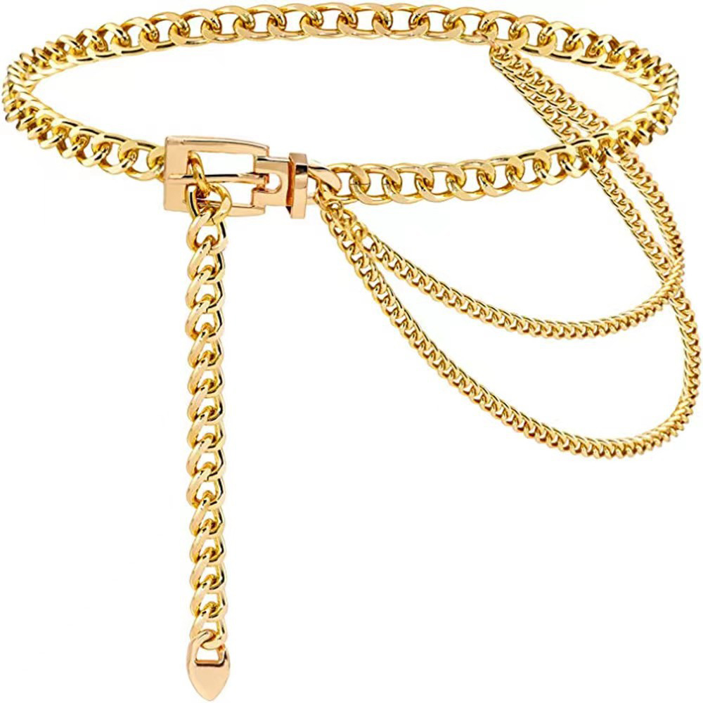 Punk taille ketting metalen ri - Body Jewelry Waist Chains recensie en prijs