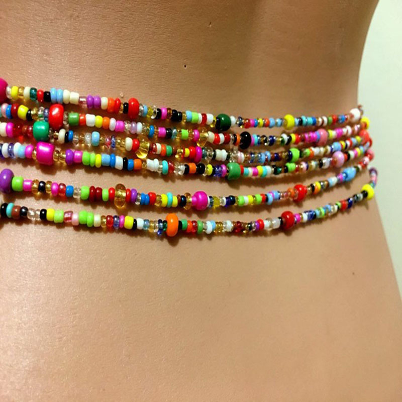 Vrouwen Gelaagde Kralen Buik K - Body Jewelry Beach recensie en prijs