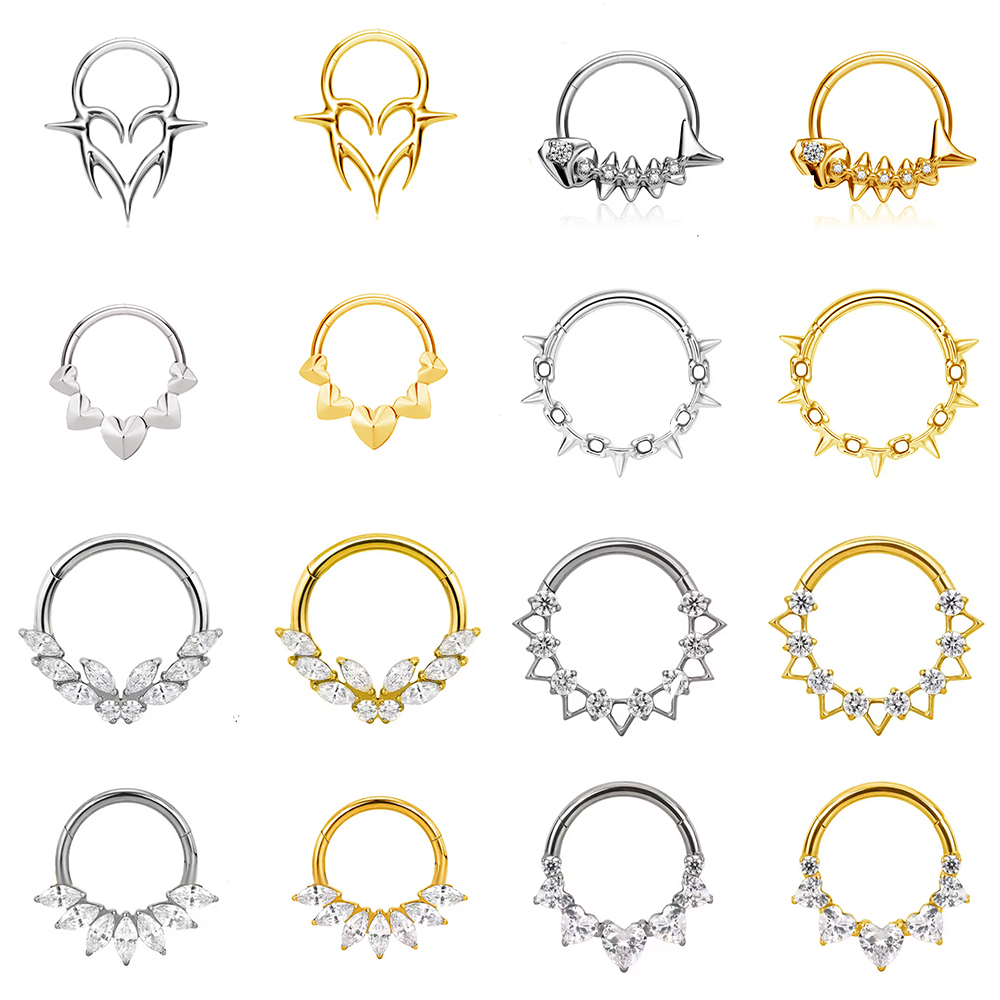 1PCS G23 Titanium Conch Hoop R - Rook Curved Barbell recensie en prijs